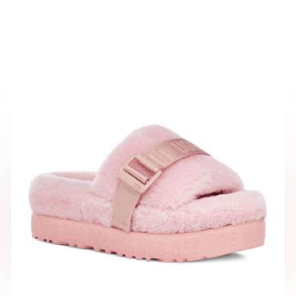 UGG Fluffita Platform Slide Sandals